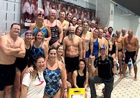 Michigan Lakeshore Aquatic Masters team photo