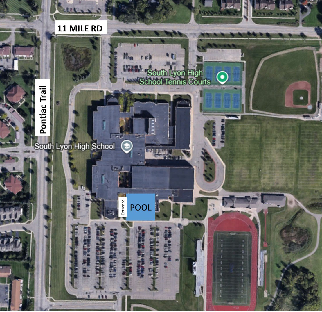 South Lyon Fall map